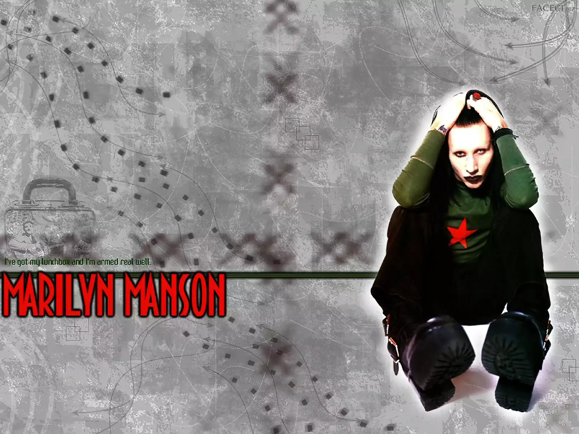 Gwiazda, Marilyn Manson, Czerwona